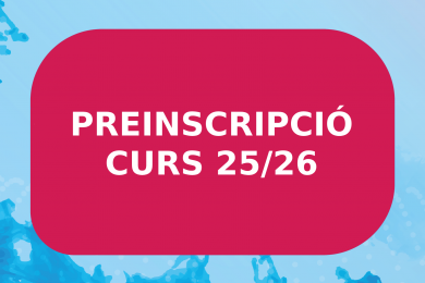 PREINSCRIPCIÓ CURS 25/26
